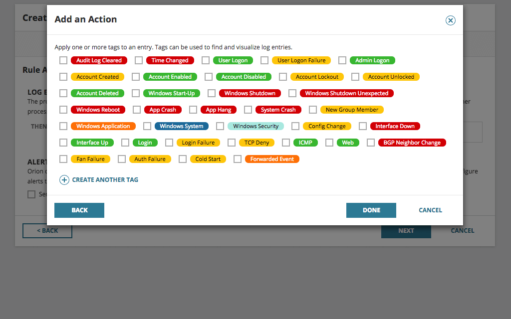 LA Event Tagging Options